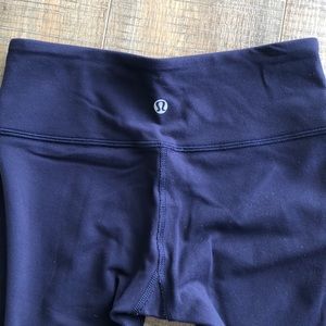 Lululemon full length navy leggings